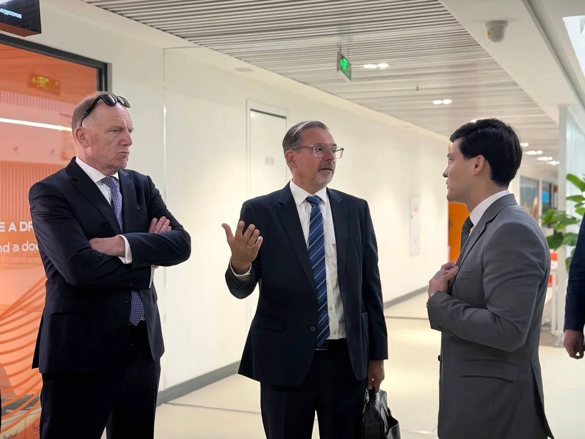Fraunhofer jamiyati vakillari INNO Texnoparkda - 3